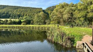 Forellenteich Angelteich in der Nähe mit Karte