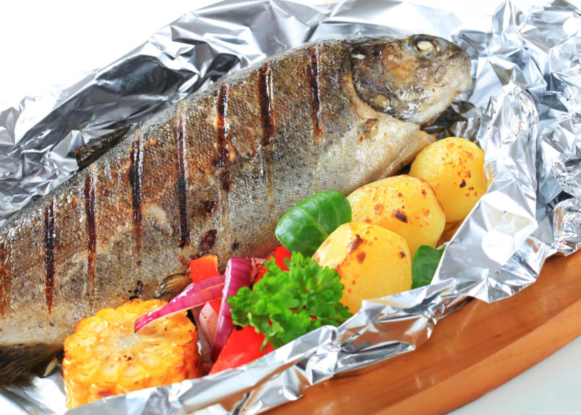 Forelle im Backofen – Knusprig und Aromatisch | Rezept 🐟